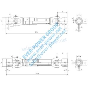 The fixed transmission shaft assembly (NFB NFC)