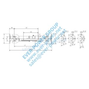 The fixed transmission shaft assembly (NFD)