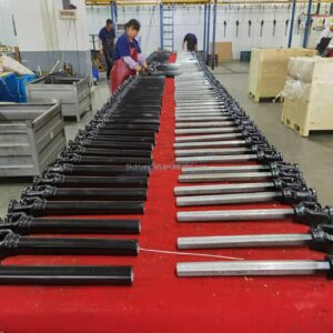 agricultural pto shaft with clutch 4 shear bolt yoke,friction clutch and limiter clutch shaft