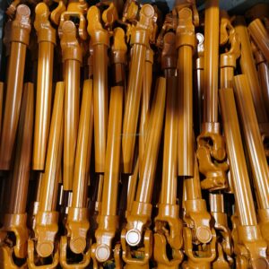 customized color and size Hexagonal drive shaft PTO Drive Shaft Orange Blue Cover square pto shaft