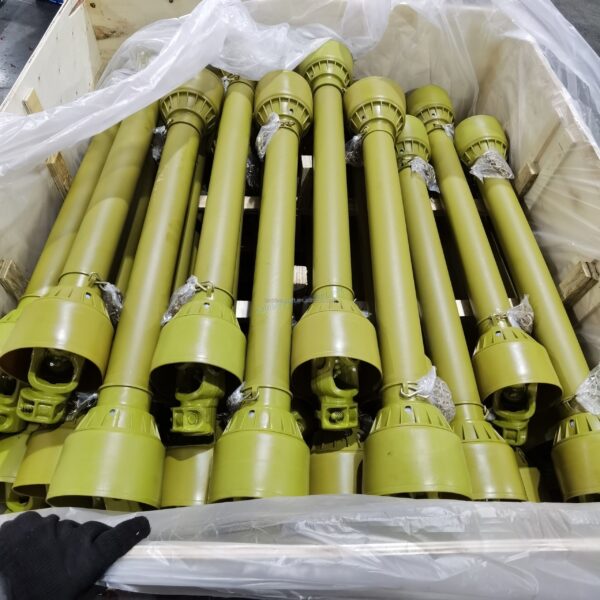 steel standard spline shaft T1 pto shaft 740mm for small horse power tractor circular saw shaft