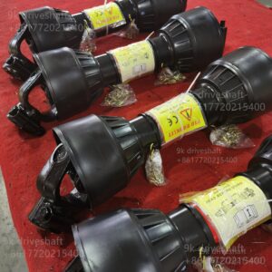 pto shaft for agricultural machinery T32 620mm black cover cardanshaft